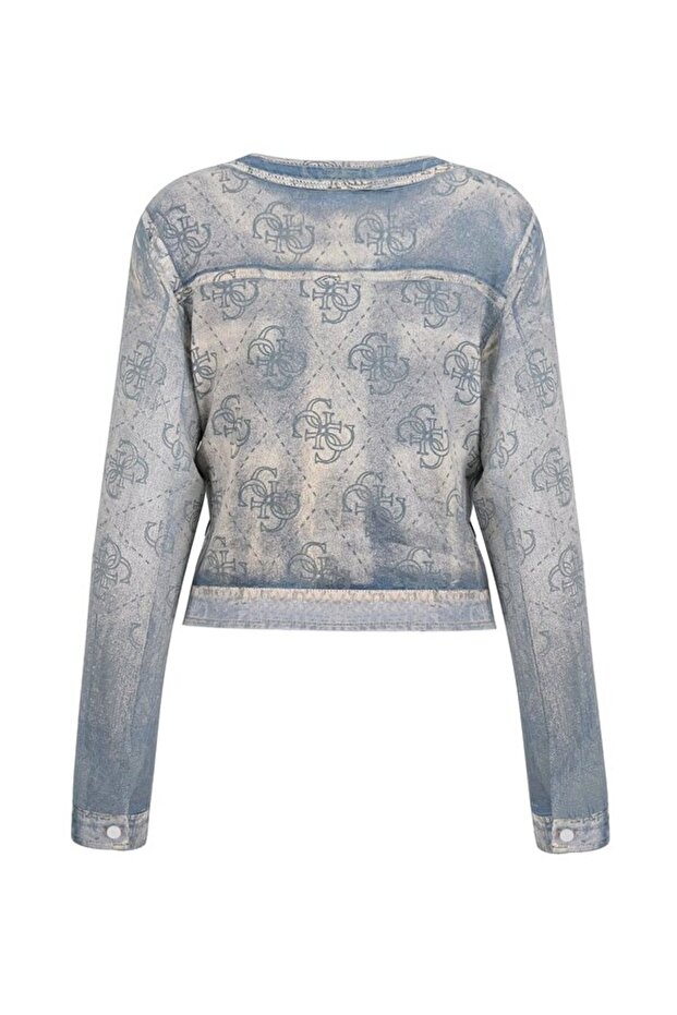 Sammy Kadın Denim Ceket - 4