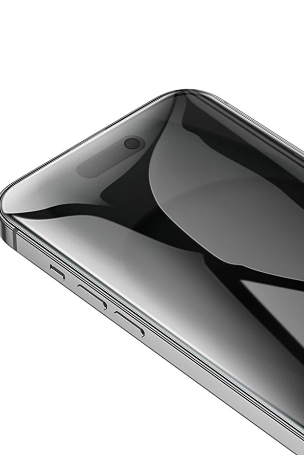 واقي شاشة زجاجي لهاتف iPhone 17 Pro Bear Shield - أسود - 6