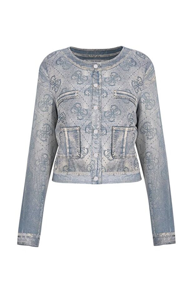 Sammy Kadın Denim Ceket - 2