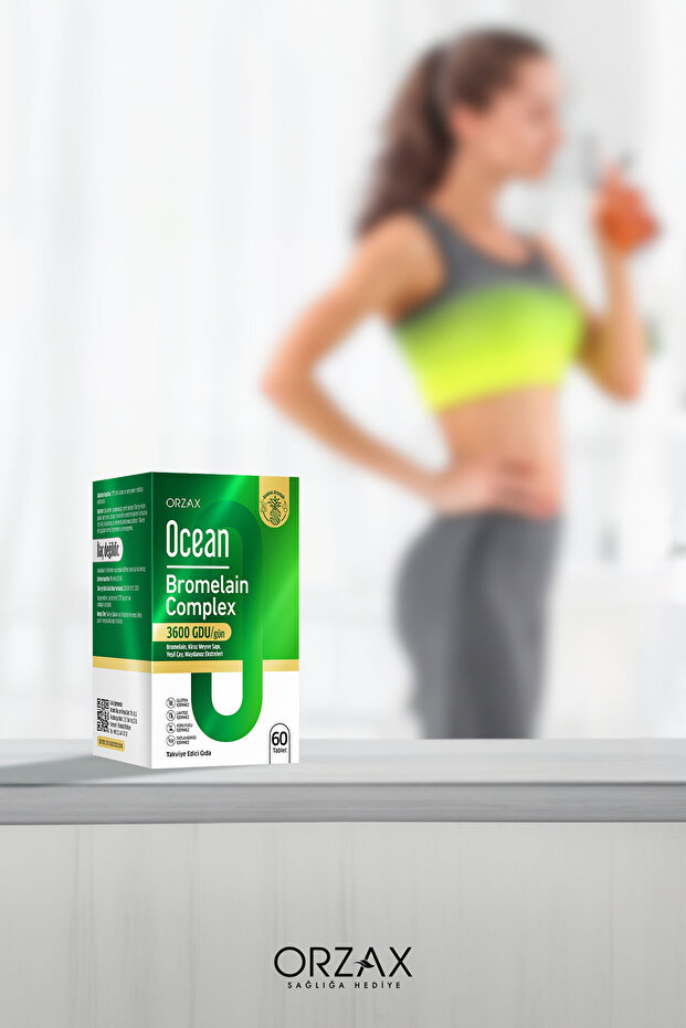 Ocean Bromelain Complex 60 Kapsül - 4