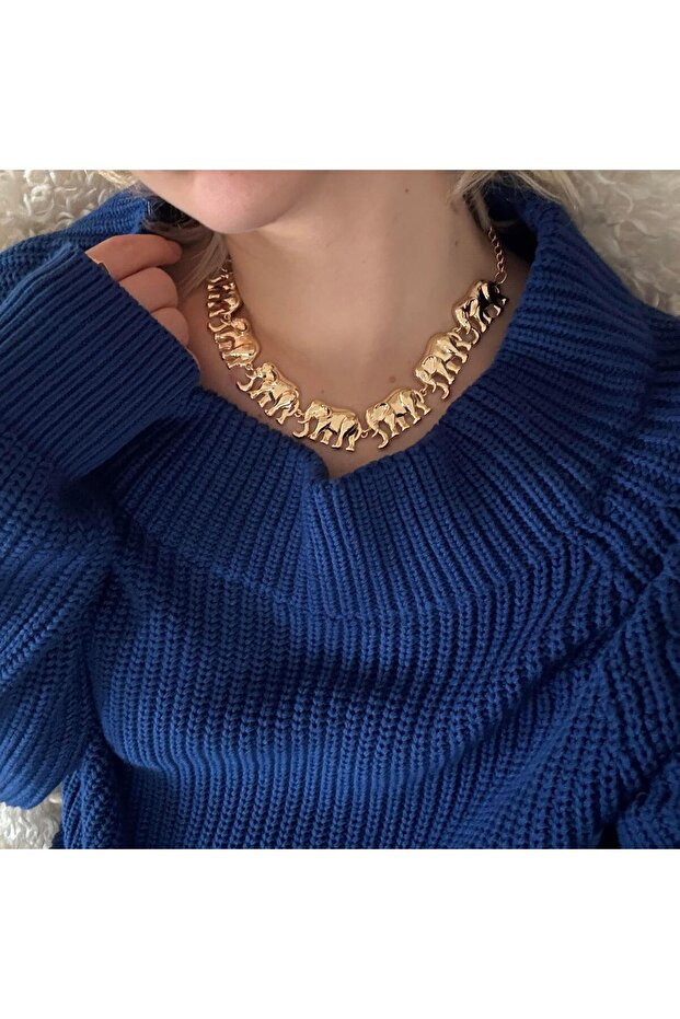 Fil Choker Kolye - 1