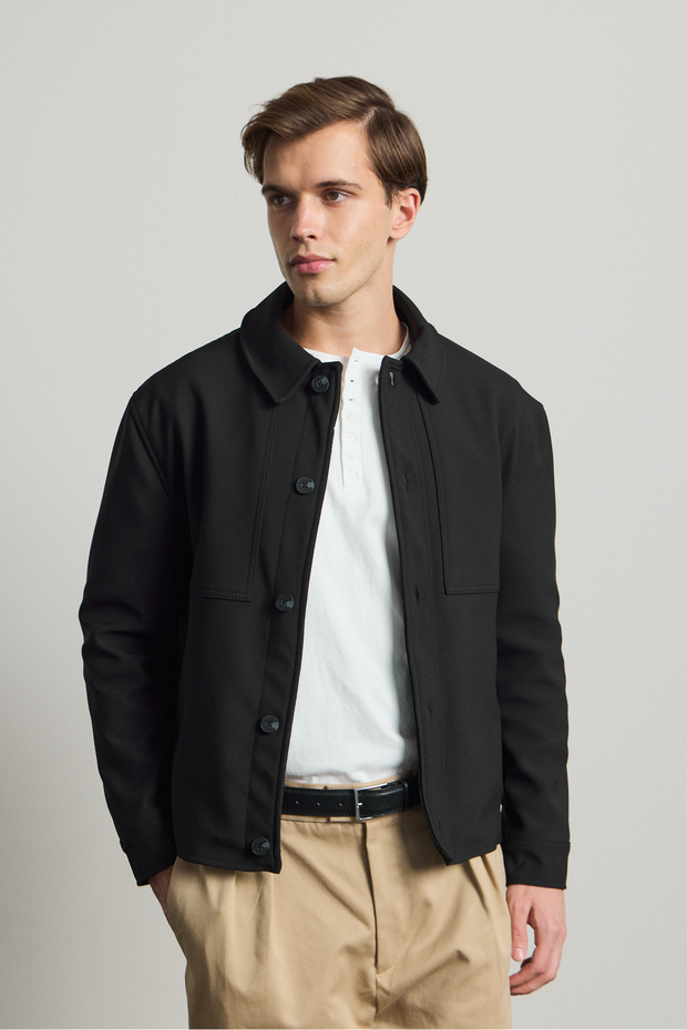 Men's Soft Textured Jacket - 2