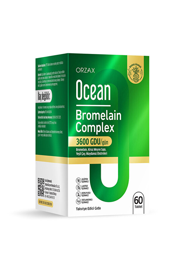 Ocean Bromelain Complex 60 Kapsül - 1