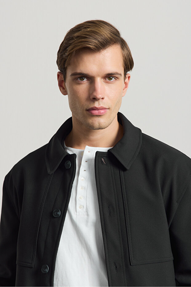 Men's Soft Textured Jacket - 4