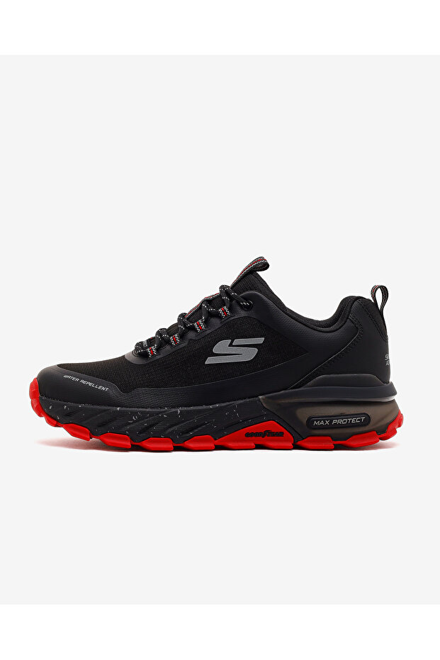 Max Protect Men's Black/Red Outdoor Shoes 237669 Bkrd