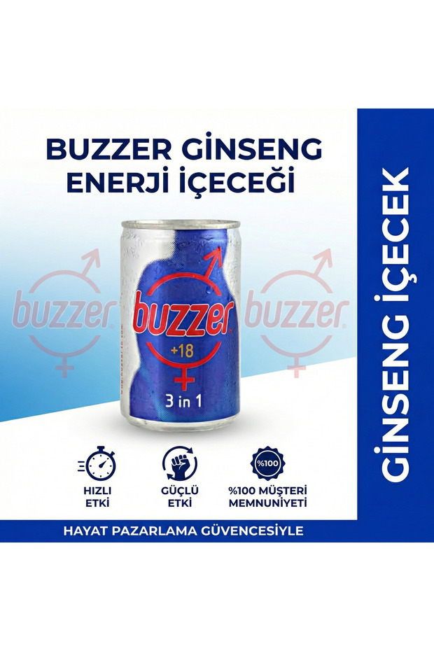 Ginseng Enerji Içeceği +18 - 3'lü Set - 1