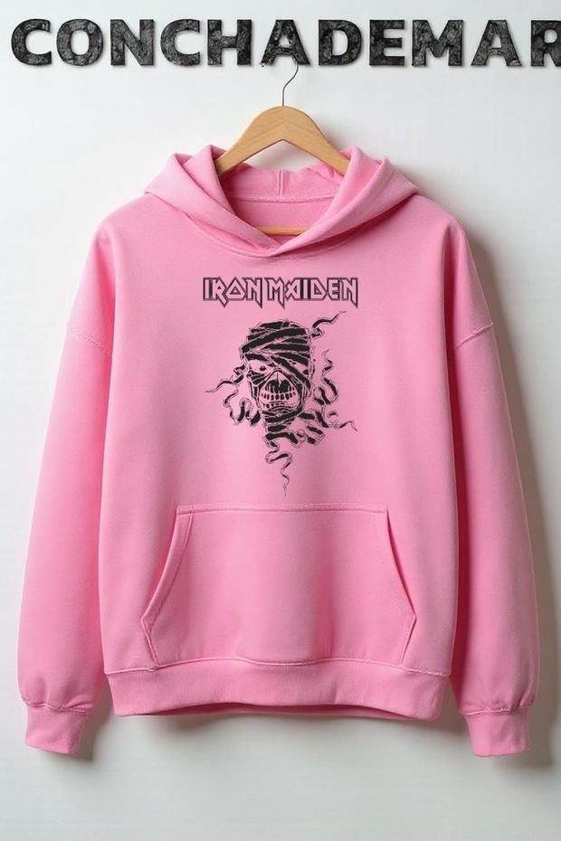 Ironmaiden Printed High Quality Printed Sweatshirt Oversized Premium <ne7> T-Shirt
