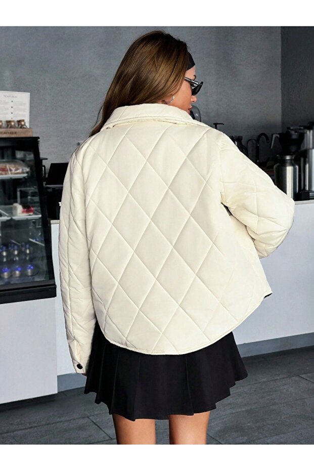 KAPİTONE KISA MONT - 4