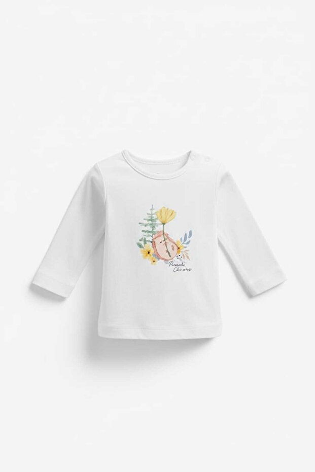 Round collar blouse - 1