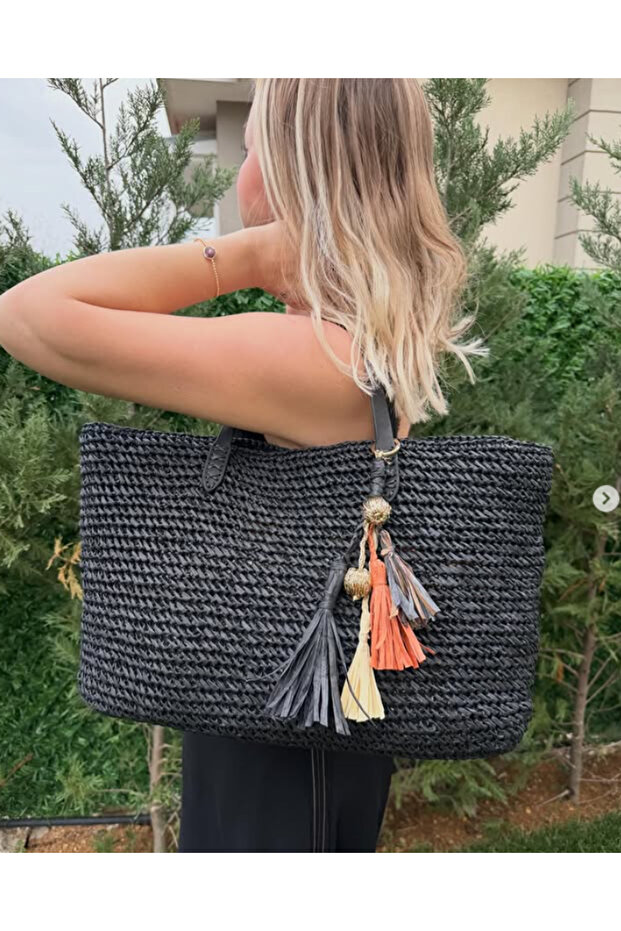 حقيبة من الرافيا - 1