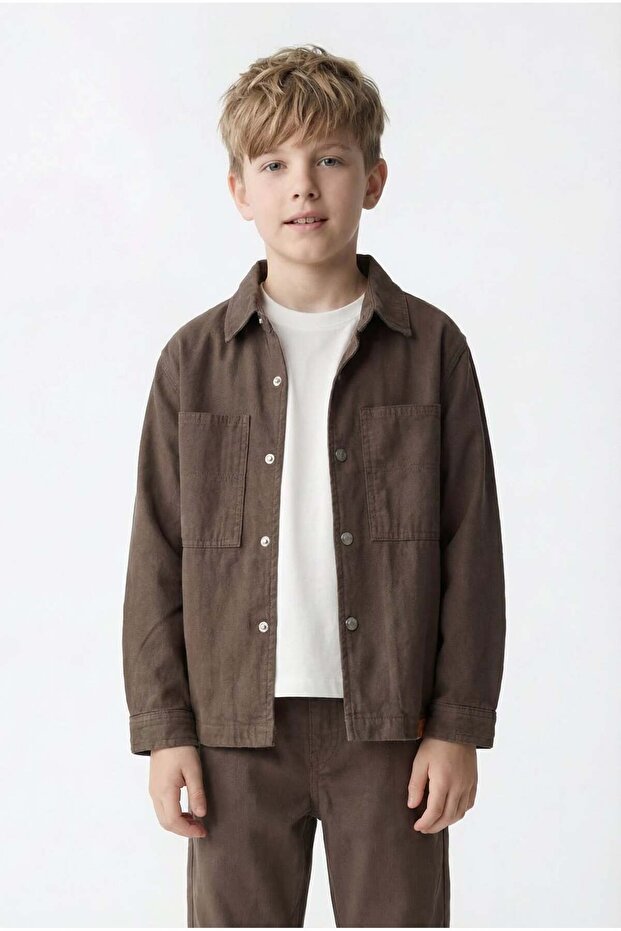 سترة الدنيم الصبي - 1