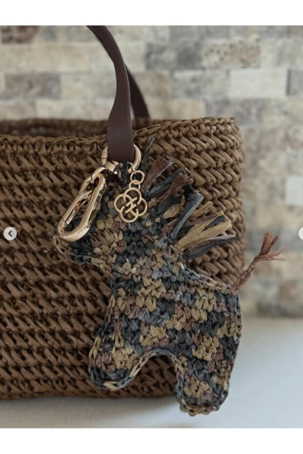 حقيبة رافيا محبوكة - 2