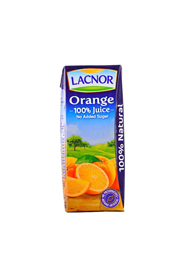 100% Pure Orange Citrus Fruit Juice, No Added Sugar (8 x 180ml Multipack)