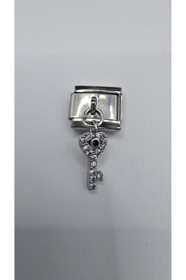 (Choose & Combine) Buy 3, Pay for 2! 316L Stainless Steel Italian Bracelet Compatible Charm Stone Key
