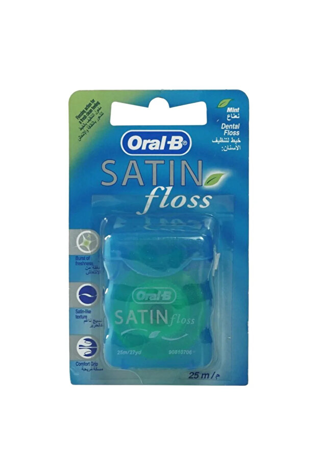Satin Floss with Mint Flavour, Dental Floss- 25ml