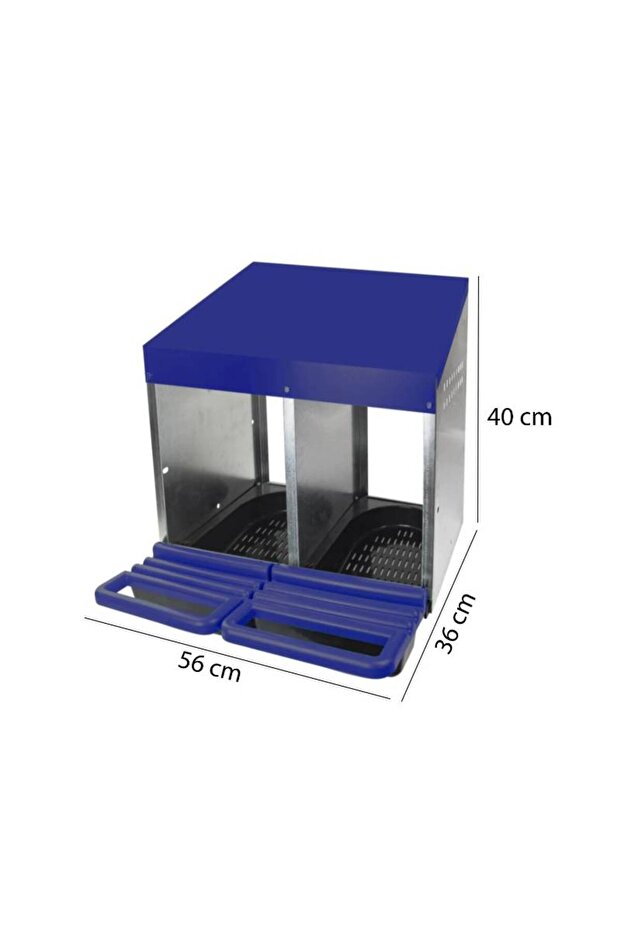 2-COMPARTMENT CHICKENS NEST - 2