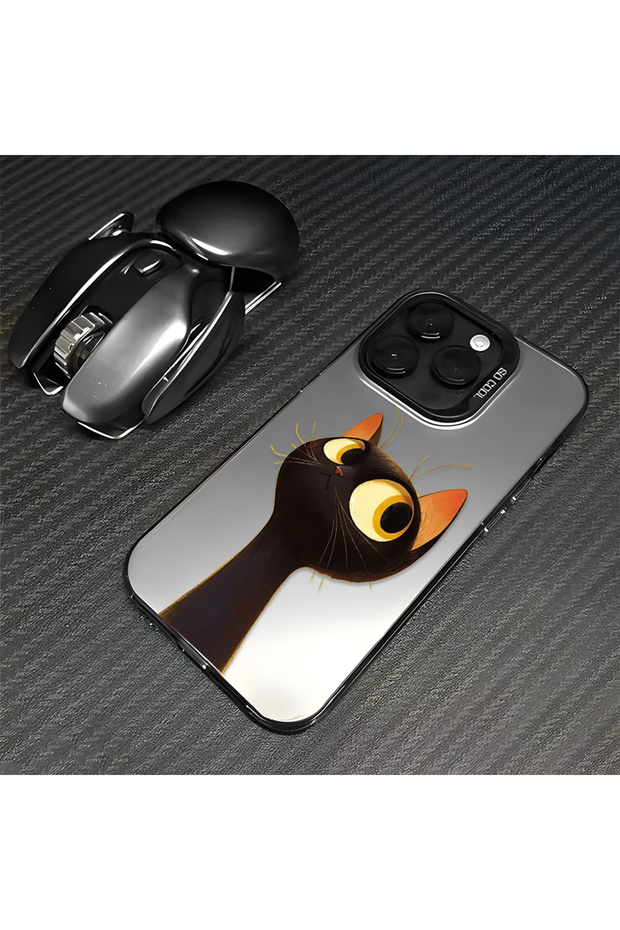 حافظة سيليكون رفيعة مقاومة للصدمات بنمط قطة لطيفة متوافقة مع Poco X7 5G - 8