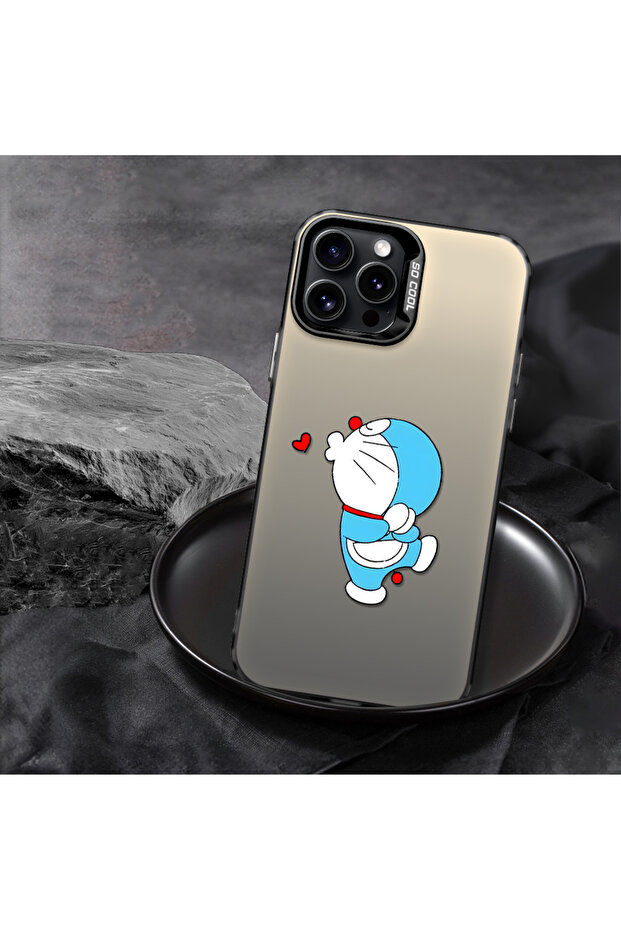 غطاء سيليكون نحيف مقاوم للصدمات بنمط دورايمون متوافق مع هاتف Redmi Note 14S - 6