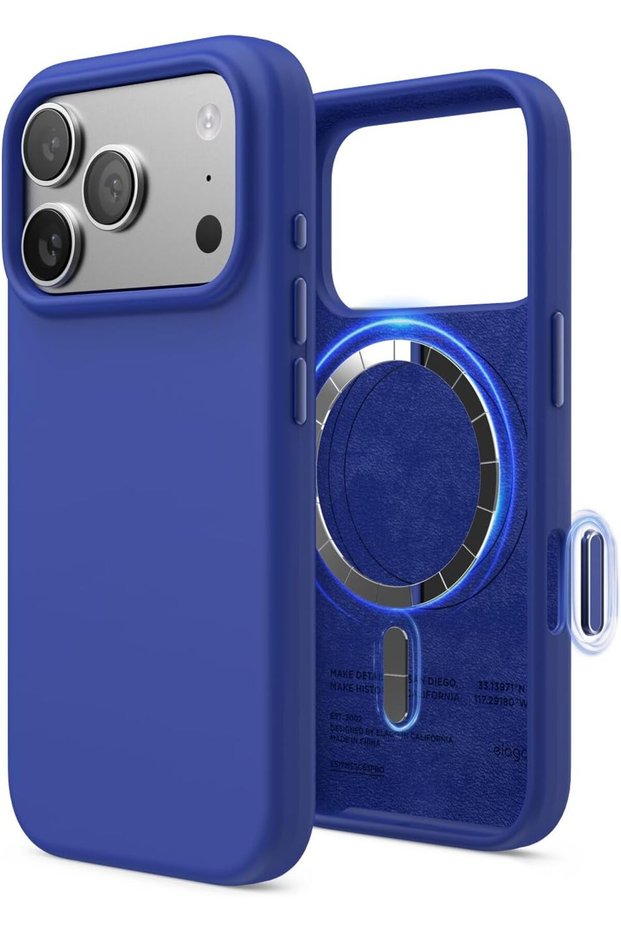Mag Liquid Silicone for iPhone 17 Pro MAX case cover [Camera Control ] MagSafe compatible