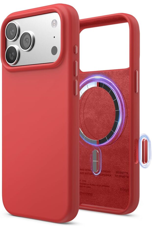 Mag Liquid Silicone for iPhone 17 Pro MAX case cover [Camera Control ] MagSafe compatible