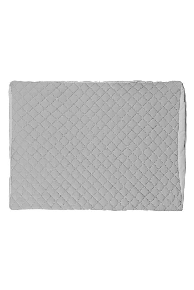Grey Pillowcase Diamond Pattern 70x50cm - 1