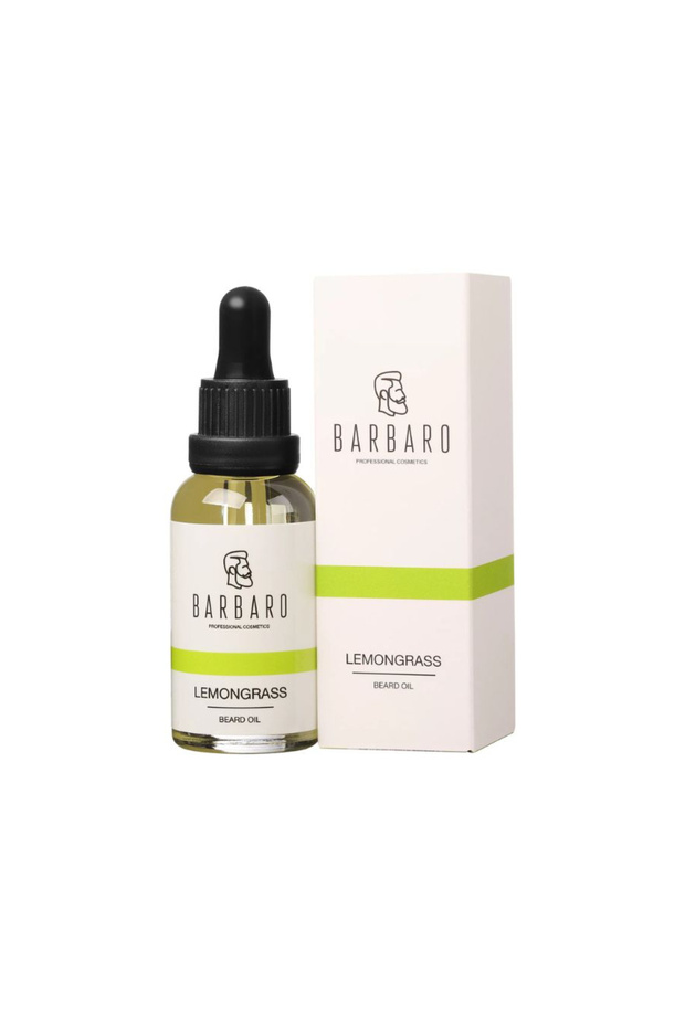 Lemongrass Beard Oil for Men, 30 ml – Natural Beard Growth & Softening with Essential Oils