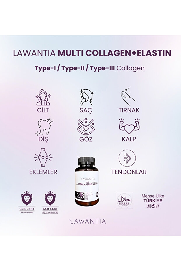 Multi Collagen Elastin 90 Tablet - 2