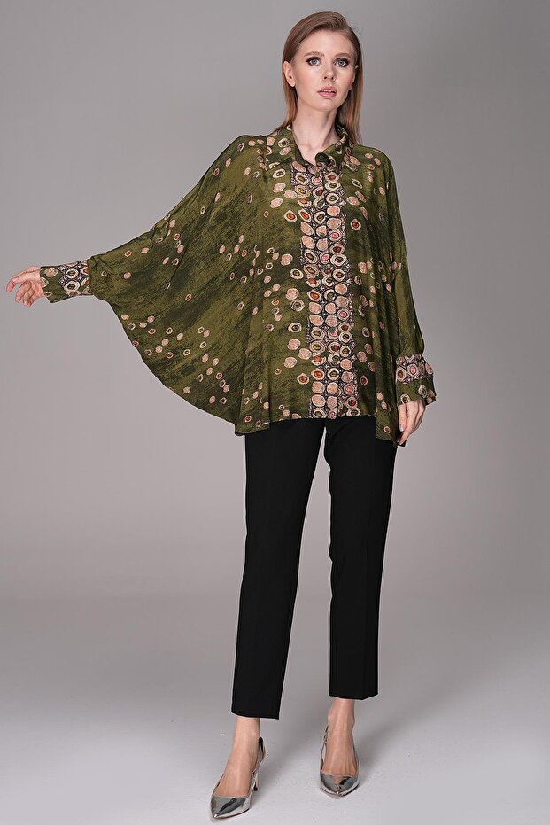 Desenli Bluz - 2