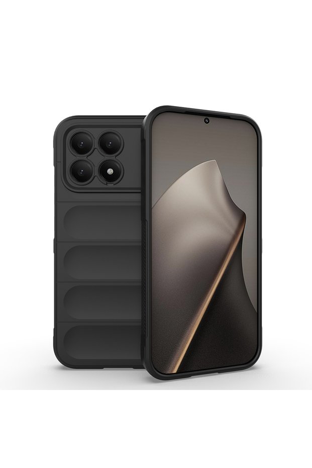 Flexible, Hollow-Back Design Silicone Cover Compatible with Poco F8 Pro