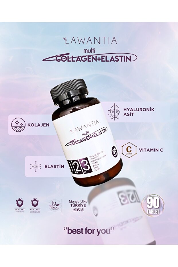 Multi Collagen Elastin 90 Tablet - 4