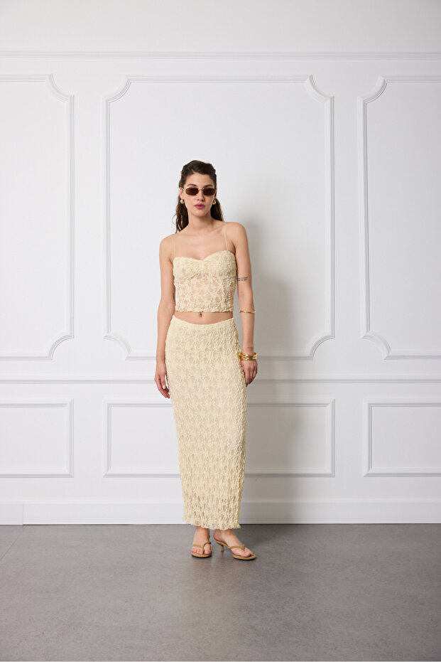 Uzun Dantel Etek - 1