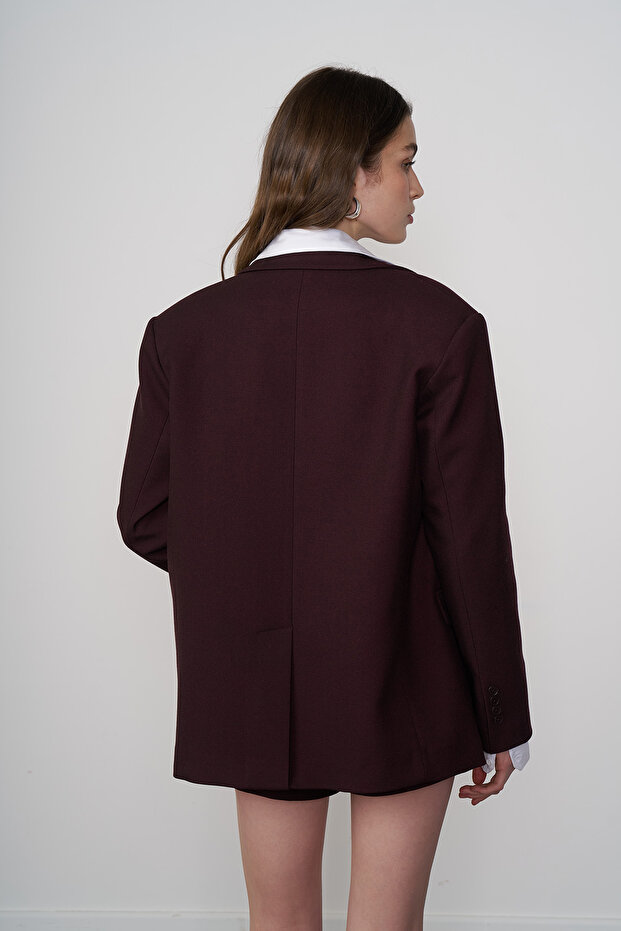 Oversize Blazer Ceket - 4