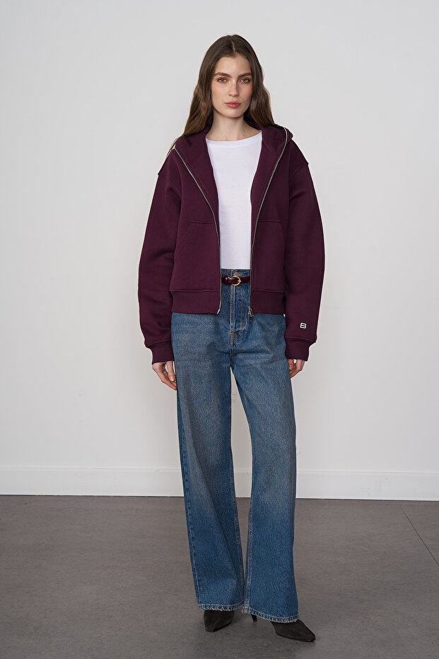 Kapüşonlu Hoodie - 1