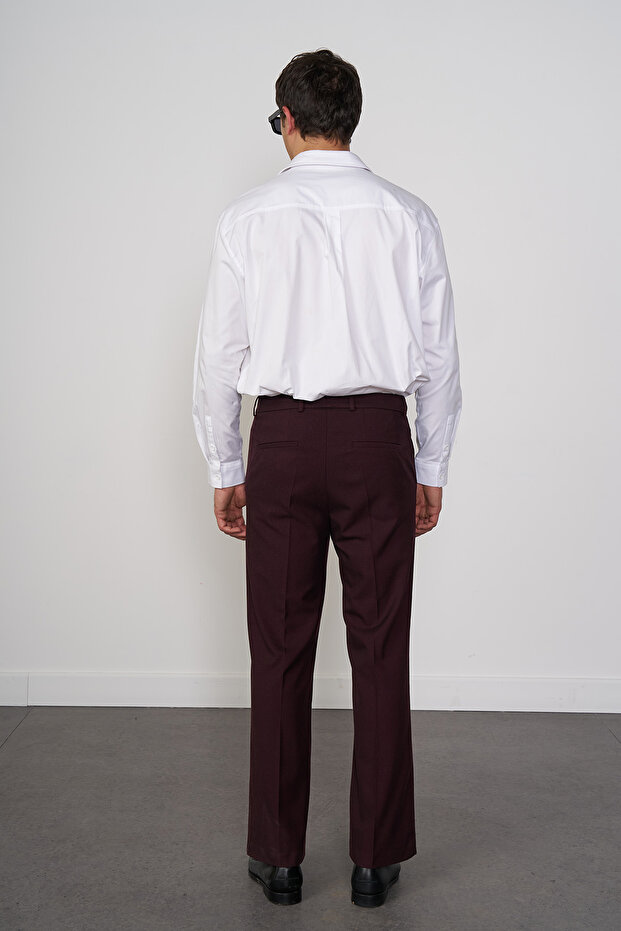 Flare Kumaş Pantolon - 4