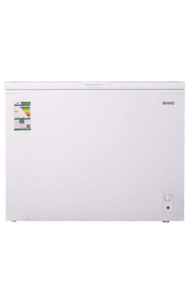 فريزر أرضي، سعة 10.3 قدم مكعب، عاكس، أبيض - BCF-M300V