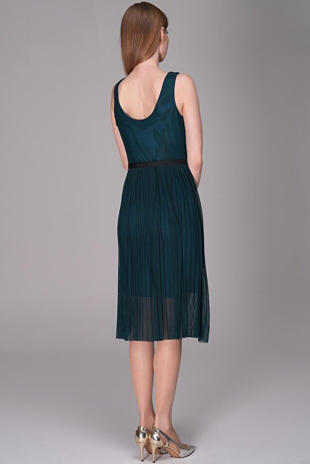 Pilise-Tül Elbise - 5