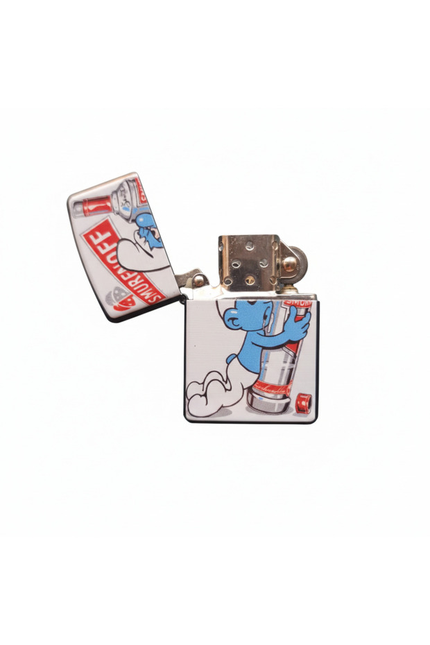Classic Metal Windproof Lighter - Zippo Style & Refillable 62