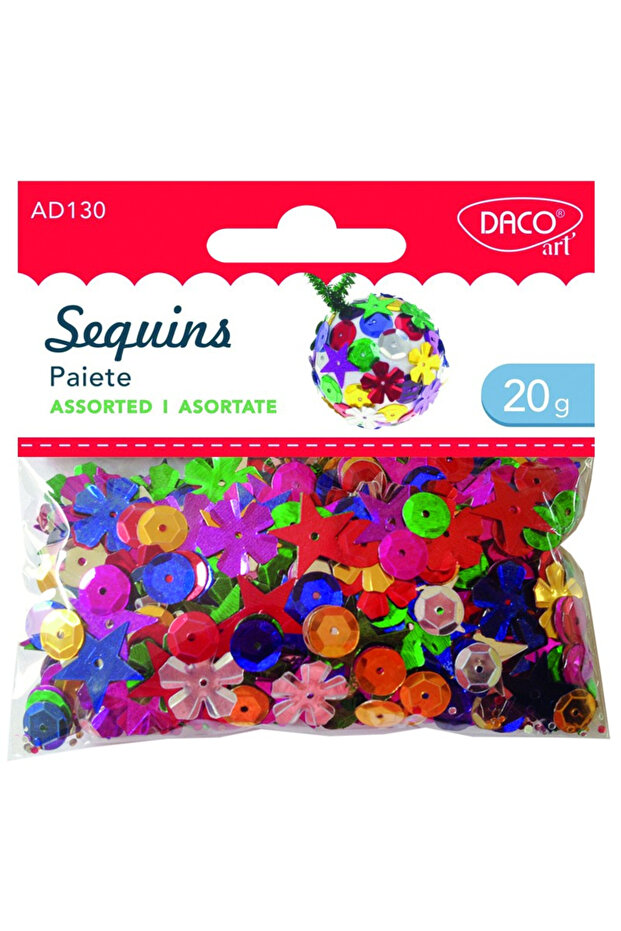 Craft accessories - AD130 Assorted sequins - 1