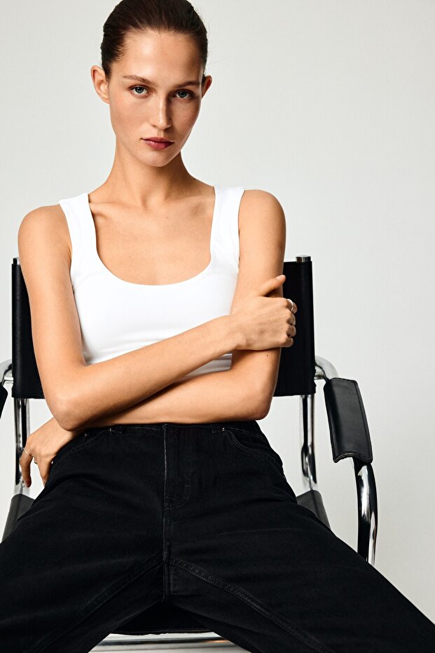 Kolsuz Mikrofiber Üst - 2