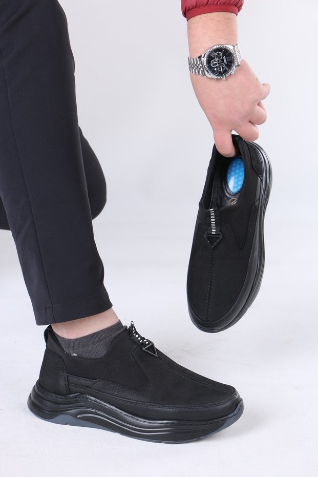 Genuine Leather Guaranteed Men's Shoes 40-44 | Orthopedic Insole, Stylish & Daily Use