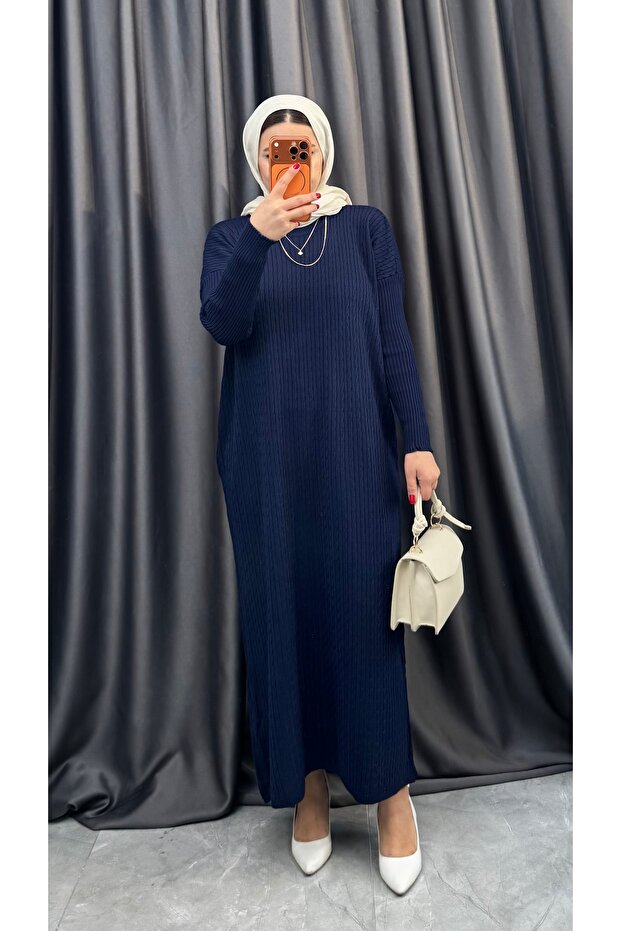Hair Braided Knitted Dress