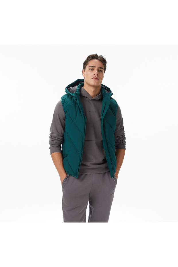 Erkek Yeşil Mont - 1