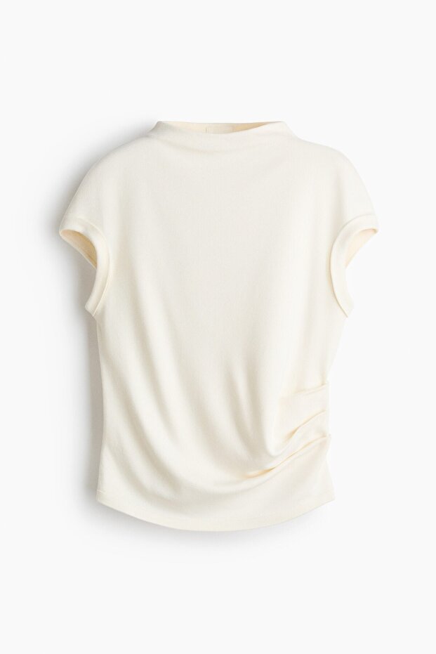 Drapeli İnce Triko Üst - 3