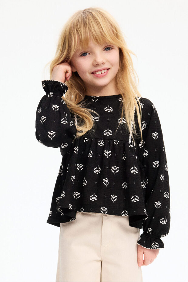 Tekstüre Jarse Bluz - 1