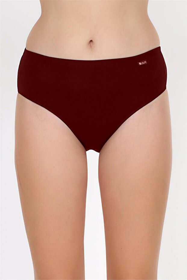 Women's Burgundy Modal Slip