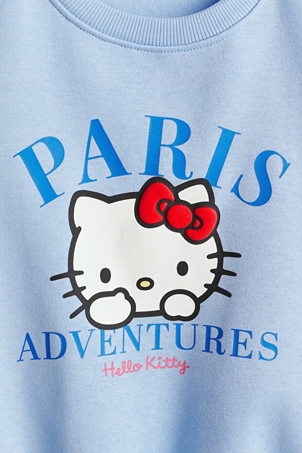 Baskılı Sweatshirt - 4