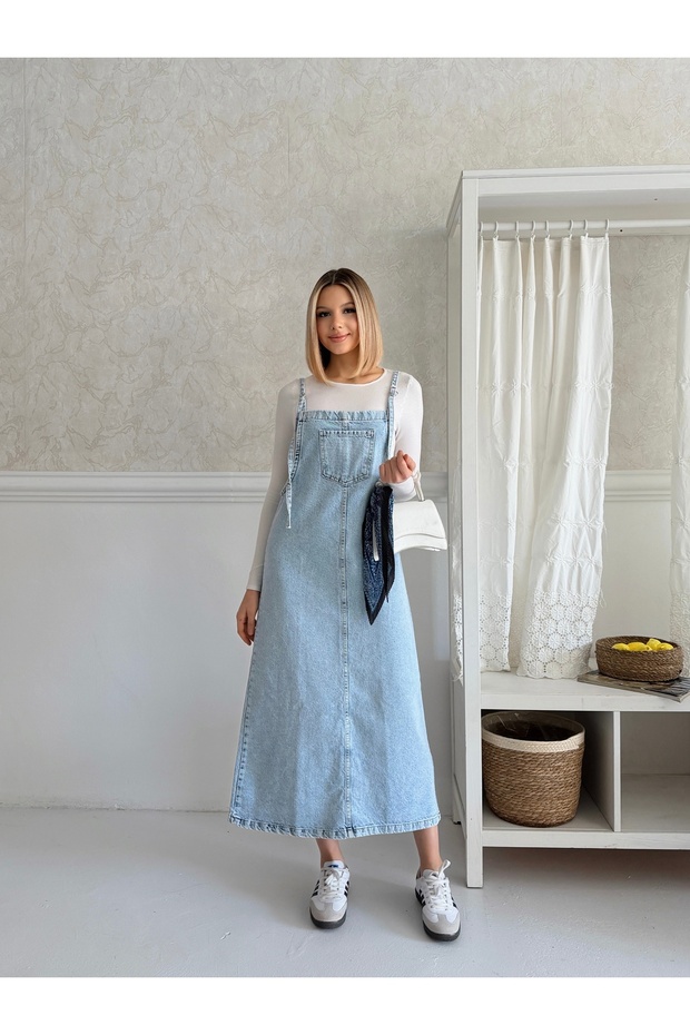 Stone Long Gardener Dress