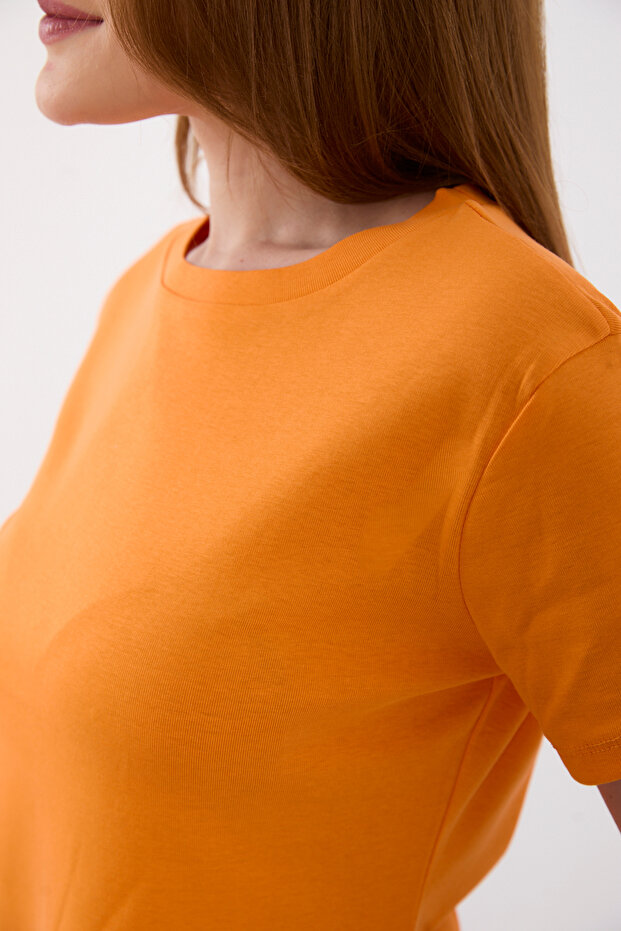 Short Sleeve Basic Bluz - 6