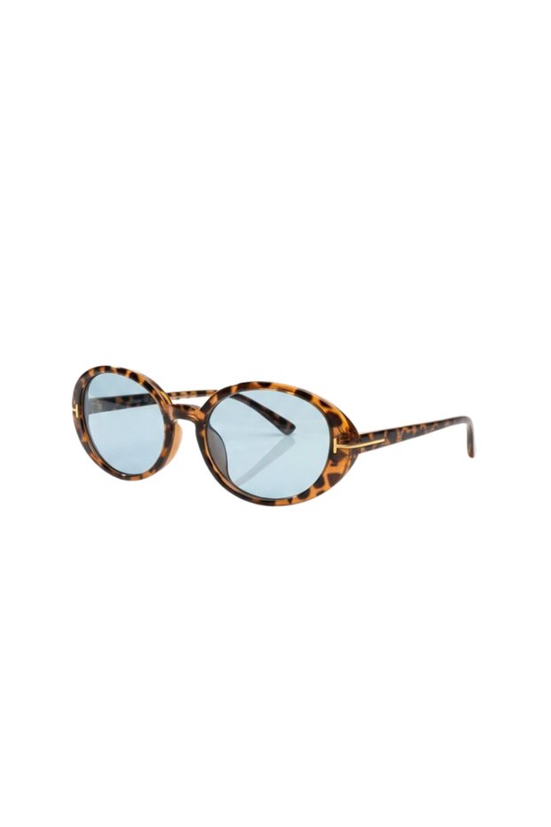 Royal Eyewear Re1027 Leopard Blue Sunglasses