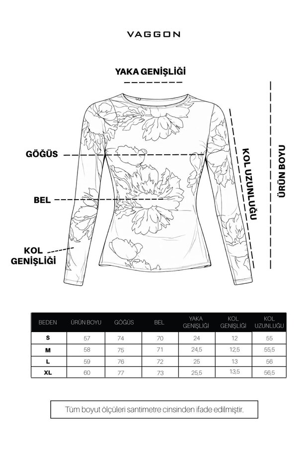Siyah Transparan Bluz - 6